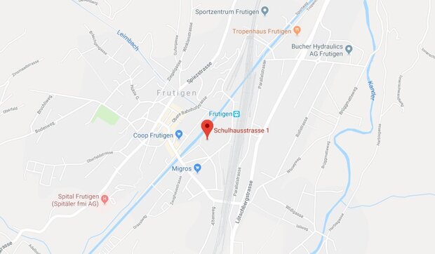 Karte HPS Niesen Frutigen